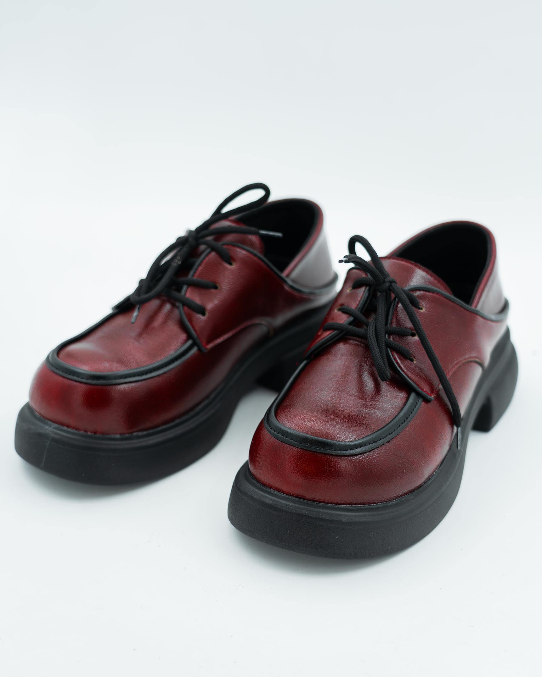 کفش لوفر زرشکی